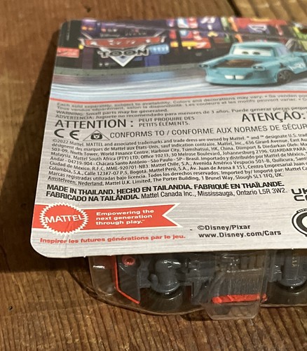 DISNEY PIXAR DRIFT PARTY MATER DRAGON LIGHTNING MCQUEEN CARS FIGURA DE PELÍCULA PAQUETE DE 2 - Imagen 9 de 10
