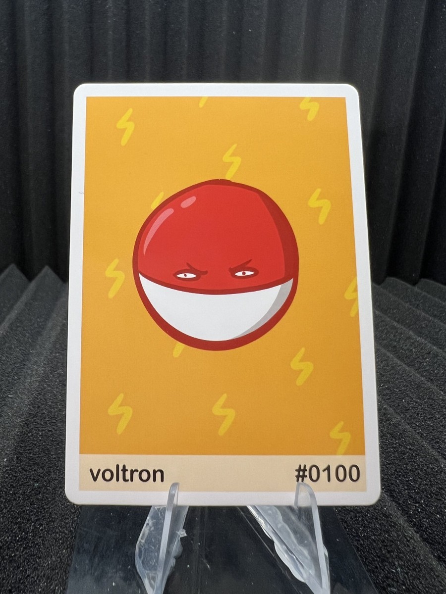 Voltron (Voltorb) #100 - Gen 1 Pookiemoot Fan Art - Pokemon