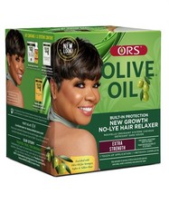 1 Olive Oil Built In Protection No Lye Hair Relaxer Systems Extra Strength New