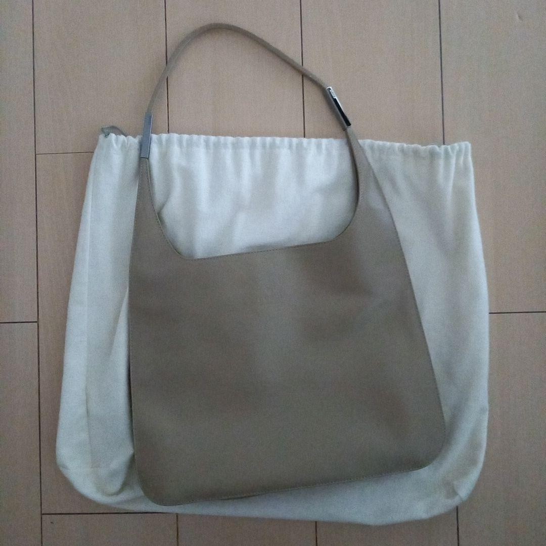 GUCCI Beige Leather Shoulder Bag