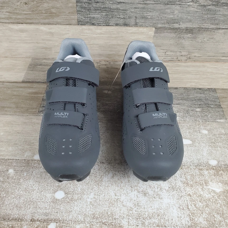 Louis Garneau Multi Air Flex II Womens Cycling Shoes Sz 8 Asphalt SPD Cleats - Image 2 of 4