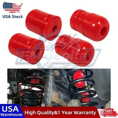1-1303 & 1-1304 Polyurethane Front & Rear Bump Stop for Jeep Wrangler JK/JKU 4PC
