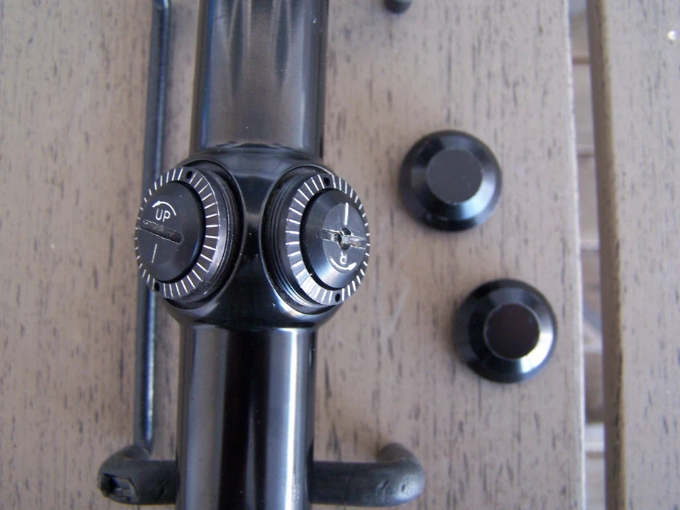 Redfield EER 4x32mm 1" Tubo Retícula Dúplex ~ BRILLO ~ Pistola/Explorador ~EE. UU.~De colección~ Foto 4 de 4