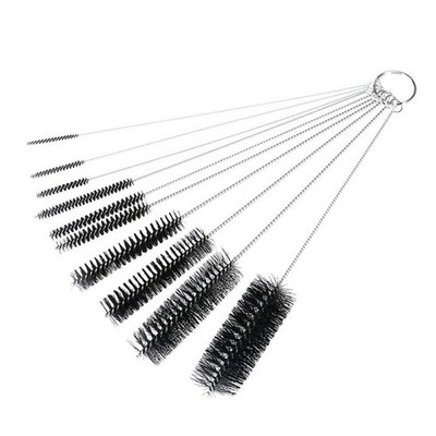 10Pack Lab Brush For Pipe Cleaner/Test Tube/Glassware/Bottle/Tubing Fluva E