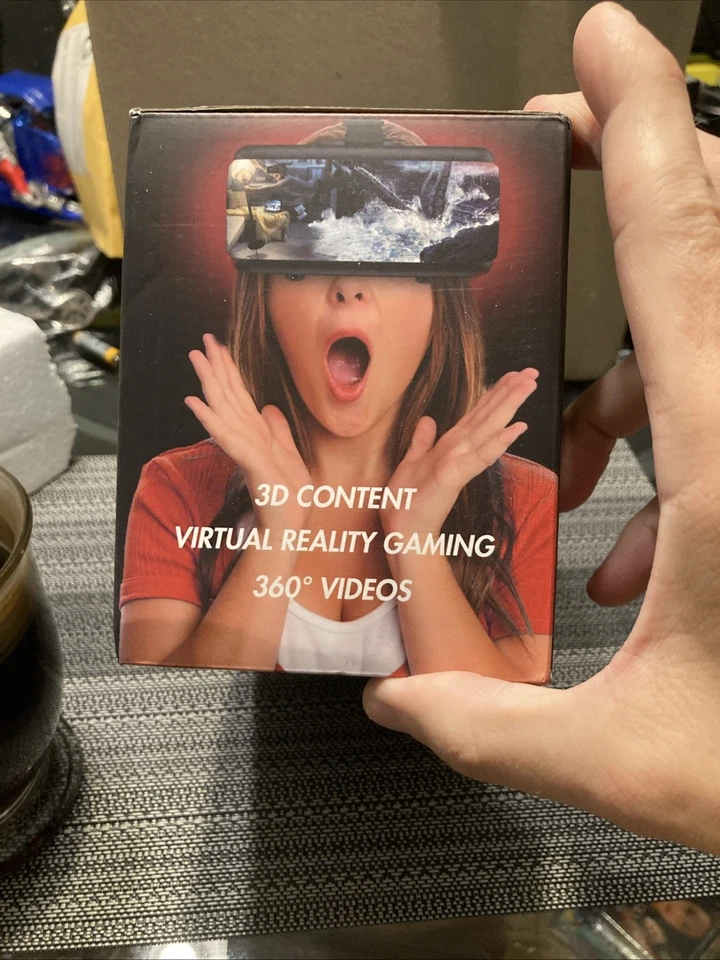 VR Shinecon 3D Virtual Reality Glasses For SmartPhone 4.7"-6.53" - Image 2 of 4