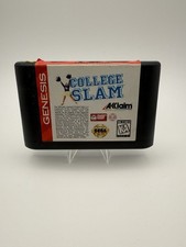 College Slam Sega Genesis Blockbuster Relic Tested And Working