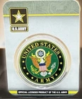 1 oz .999 fine Silver Colorized Round U.S. Army Seal in TEP Great Veteran Owned