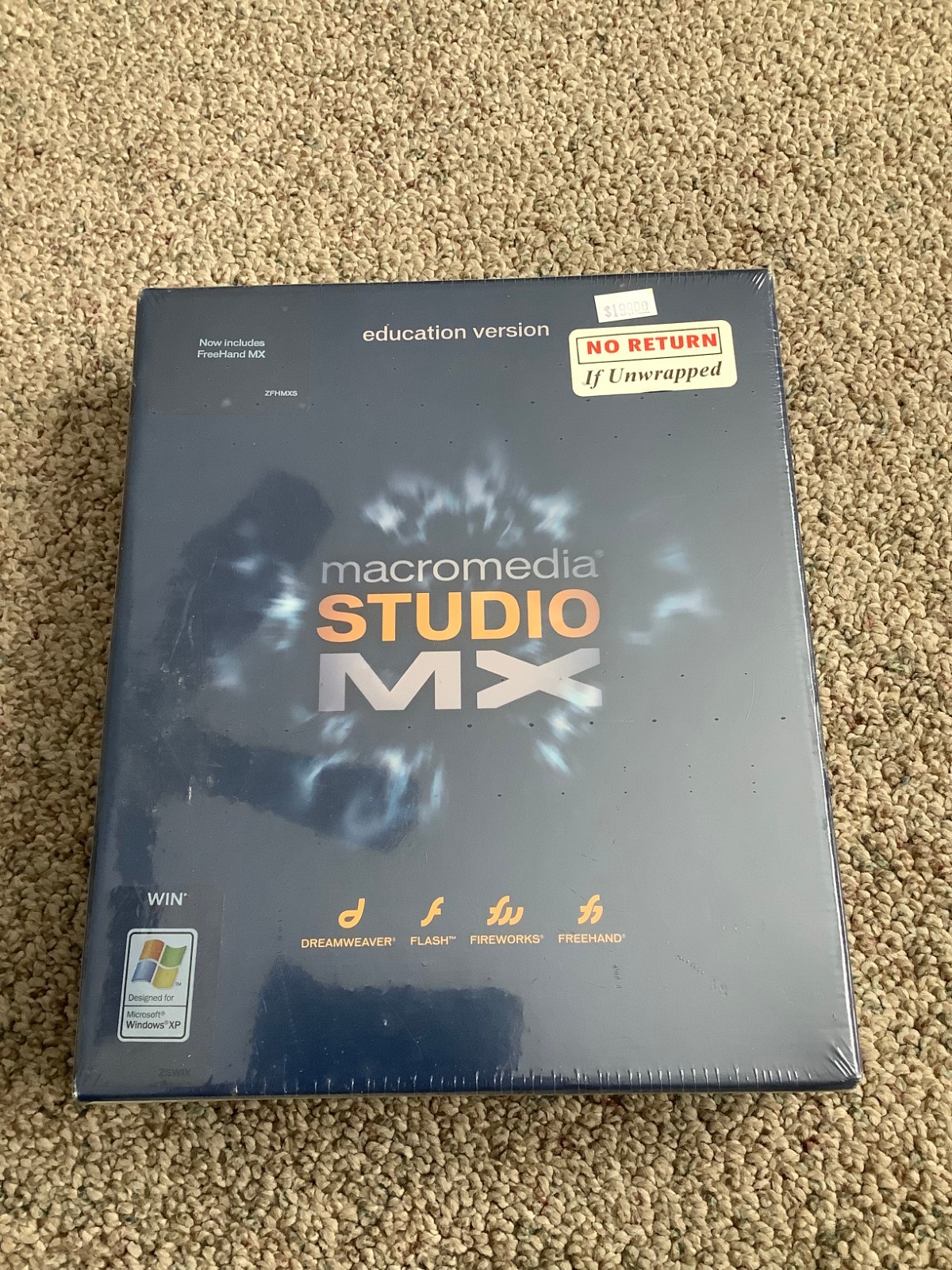 Macromedia Studio MX Education Version Windows NEW SEALED