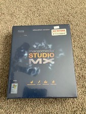 Macromedia Studio MX Education Version Windows NEW SEALED