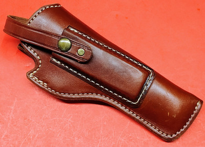 TRIPLE K #39-28 Packer Leather Holster Ruger MK II-IV Browning Buckmark  5 1/2''