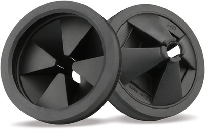 2 Pcs Garbage Disposal Splash Guard Sink Baffle, 3 1/8'' Removable Garbage Dispos