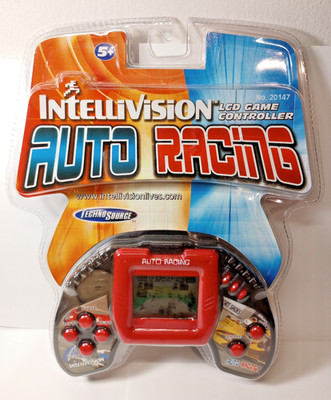 Rare Intellivision Auto Racing LCD Game Handheld Game Techno Source BRAND NEW!