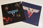 Van Halen 1978 & Van Halen II 1979 Vinyl LP Lot Warner Bros hard rock VG+