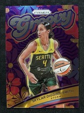 2024 Panini Prizm Skylar Diggins-Smith Groovy #10 WNBA Seattle Storm