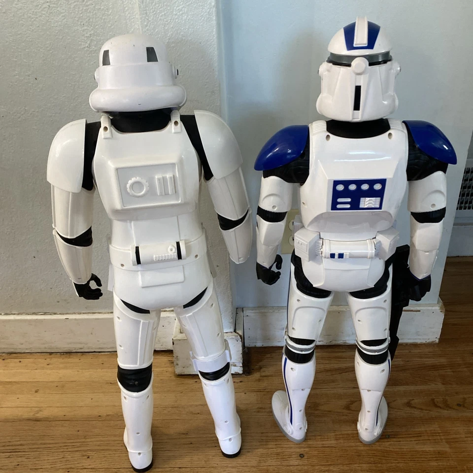 Star Wars Storm Trooper & 501st Trooper Giant Size 31" Inch Figure Jakks Pacific - Image 3 of 4