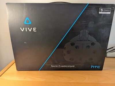 HTC Vive VR Headset  Full Kit System Steam VR PC Virtual Reality