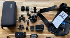GoPro Hero10 Black Hero 10 + Suction Cup + Chest Mount + HandleBar+