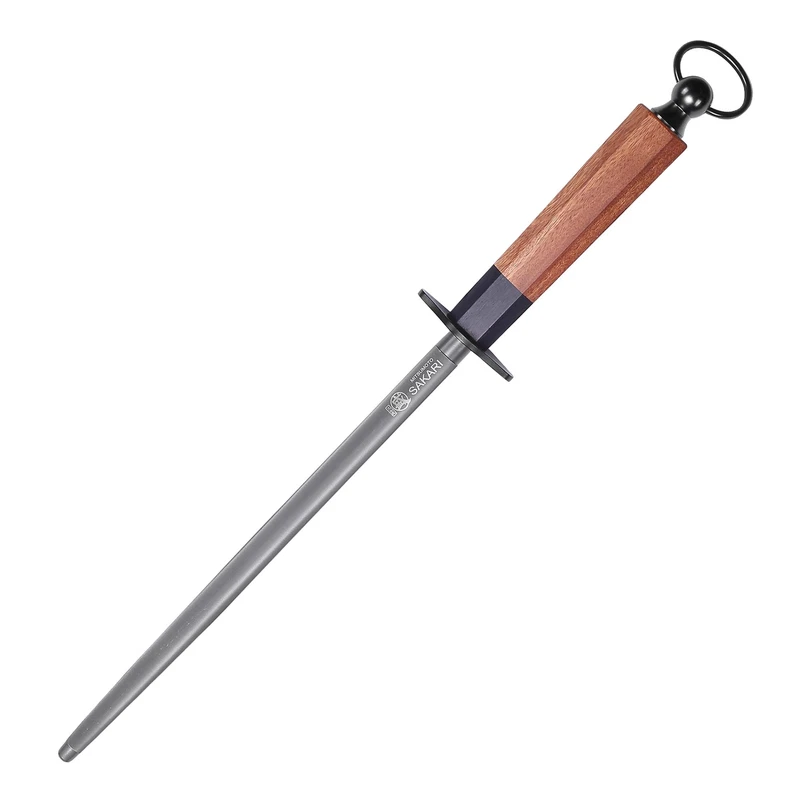 Mitsumoto Sakari 10 Inch Honing Steel Rod - Round Knife Sharpening Rod
Opens in a new window or tab
