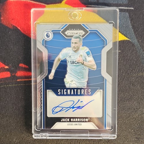Panini Prizm 2021-22 Premier League - Jack Harrison Leeds United Auto S-JHN