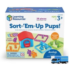 Learning Resources Sort Em Up Pups Activity S...