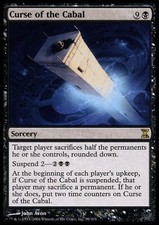 Curse of the Cabal NM, English MTG Time Spiral