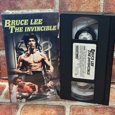 Bruce Lee The Invincible VHS Used 1978 Goodtimes Martial Arts Kung Fu Action