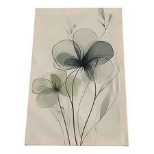 Nature Floral Green Wall Art Decor Farmhouse Canvas Print Home Room 12x18