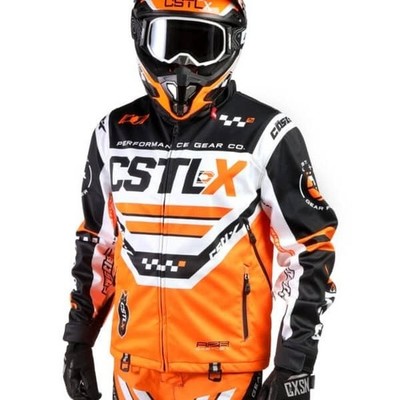 Castle X R26 Jacket Md Orange #73-2654 | eBay