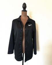 Nike Youth Boys Nike Black Therma-Fit Jacket Snap Buttons Size L