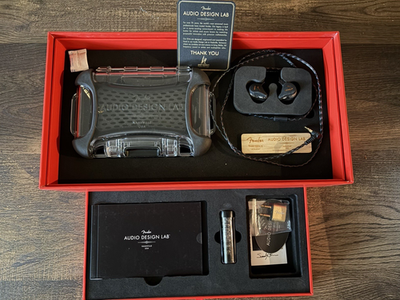 #ad FENDER AUDIO DESIGN LABS IEM THIRTEEN 6 PROFESSIONAL IN EAR MONITORS RARE $1100.00