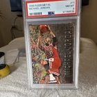 Fleer Metal 1996-97 Michael Jordan #11 Chicago Bulls PSA 8 NBA Basketball Card