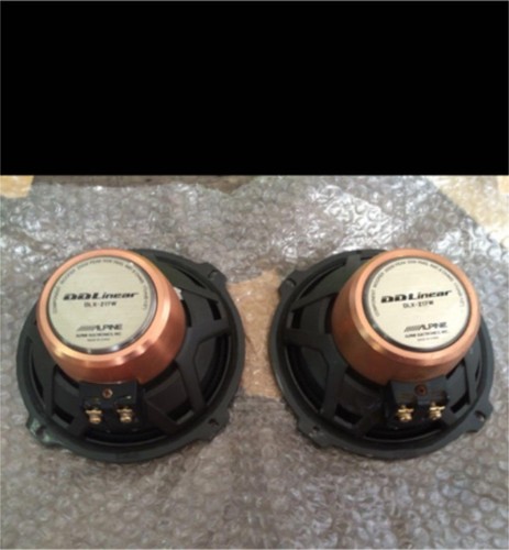 ALPINE DLX-Z17W Component Speakers Tweeters Pair Very Good from JP