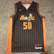 Nike NBA Orlando Magic Anthony #50 City Edition Jersey Black Orange Size Youth L