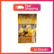 Premium Turmeric, Ginger, Cinnamon Blend Tea Bags, 100 Natural No Additives