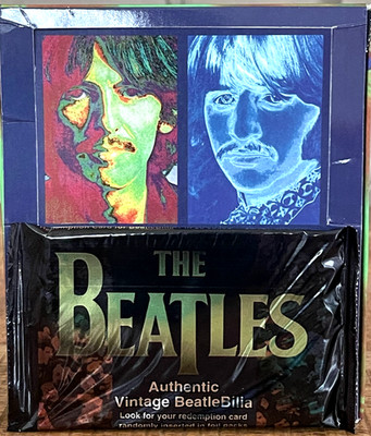 1996 SPORTS TIME THE BEATLES (Authentic Vintage BeatleBilia) PACK 9 Cards OVP 