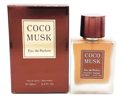 COCO MUSK by Scent Creations 3.4oz Eau De Parfum Women New Sealed Box