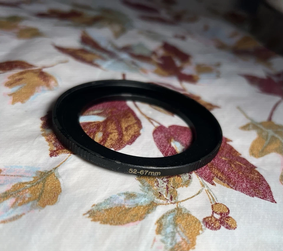 Anel Step-Up Sensei PRO 52-67mm latão - Imagem 3 de 4