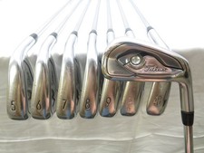 Used Titleist T200 Iron Set 4-PW, 48* AMT Black R300 Regular Flex Steel Shafts