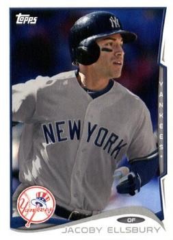 Jacoby Ellsbury 2014 Topps New York Yankees NYY-2 New York Yankees Baseball Card