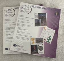 2 NIP OS Creative Memories 8x10 White Scrapbook Refill Pages 15 RCM-10S 1999