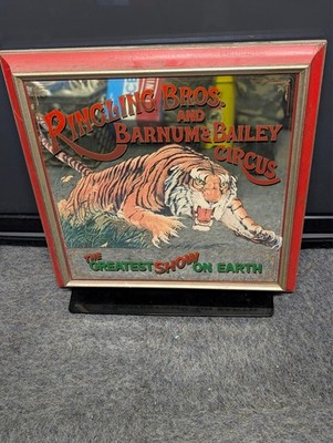 Ringling Bros and Barnum & Bailey Circus Tiger Mirror The Greatest Show on Earth