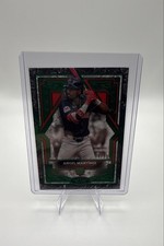 2025 Topps Tier One - Angel Martinez, Angel Martinez #82 Green Foil /99 (RC)