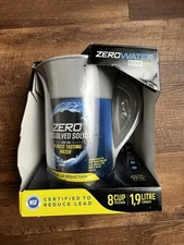 New Zero Water Round Pitcher 8 Cup Water Quality Meter 5 Stage Filtration Sealed