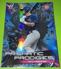 Nico Hoerner Prismatic Prodigies Insert 2019 Bowman Platinum Baseball #PPP-37