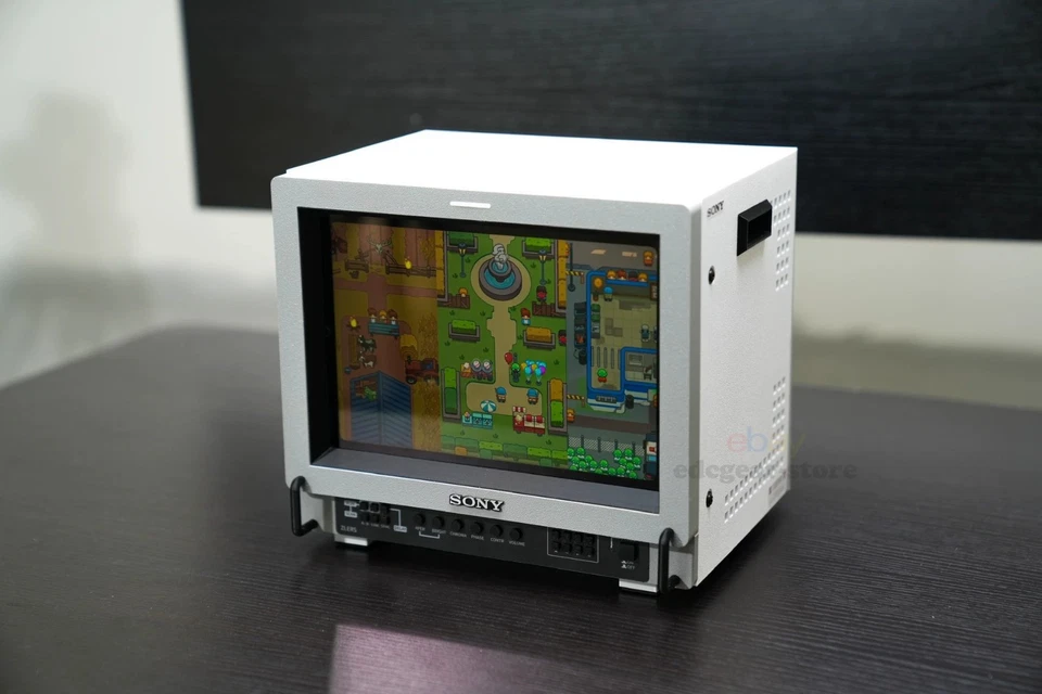 3D Print Replica Retro SONY PVM Monitor Design iPad Mini Stand Case Holder - Image 3 of 4