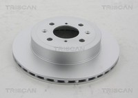 2X Triscan Bremsscheibe Coated 8120 69114C FüR Ignis Agila Suzuki Wagon Opel H00