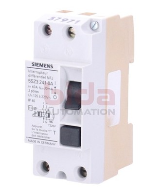 Siemens 5SZ3241-0A / 5SZ3 241-0A Residual Current Circuit Breaker Residual Current