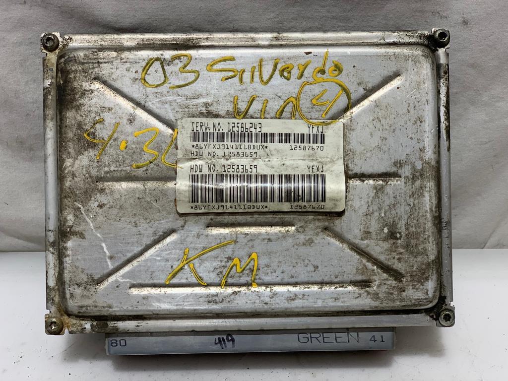 03-06 Chevrolet Silverado 4.3L ECU ECM Engine Computer