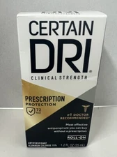 2 PACK Certain Dri Clinical Antiperspirant 1.2 oz EXP 10/26 U60B