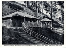 Malerisches Quartier deutscher Offiziere bei St. Mihiel Lothringen 1.WK.1915
